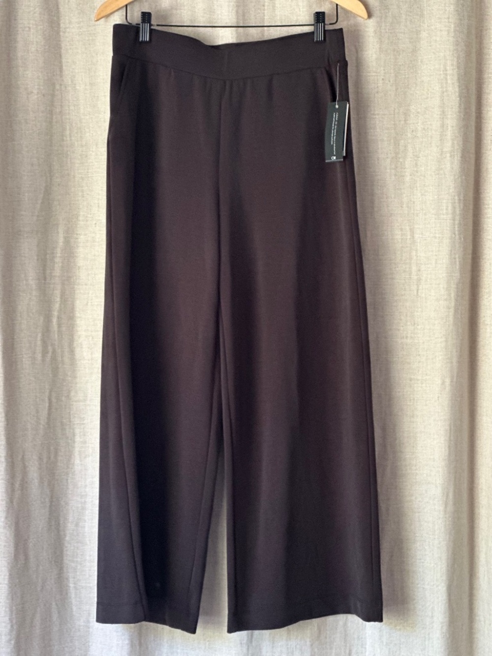 NWT Cable & Gage Pull On Sports Wide Leg Pants